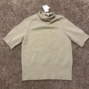 Elegant Taupe Turtleneck Sweater